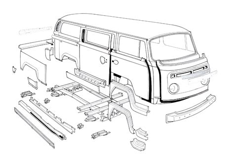 vw bay window bus sheet metal|bay window bus repair panels.